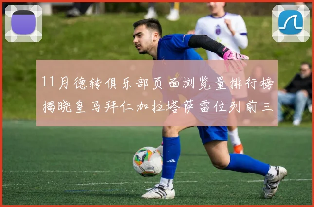 11月德转俱乐部页面浏览量排行榜揭晓皇马拜仁加拉塔萨雷位列前三